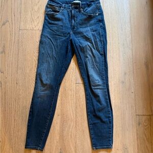 Good American Dark Blue Skinny Jeans